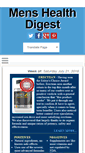 Mobile Screenshot of menshealthdigest.org